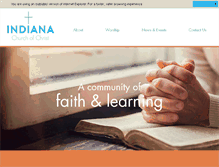 Tablet Screenshot of indianapachurch.org